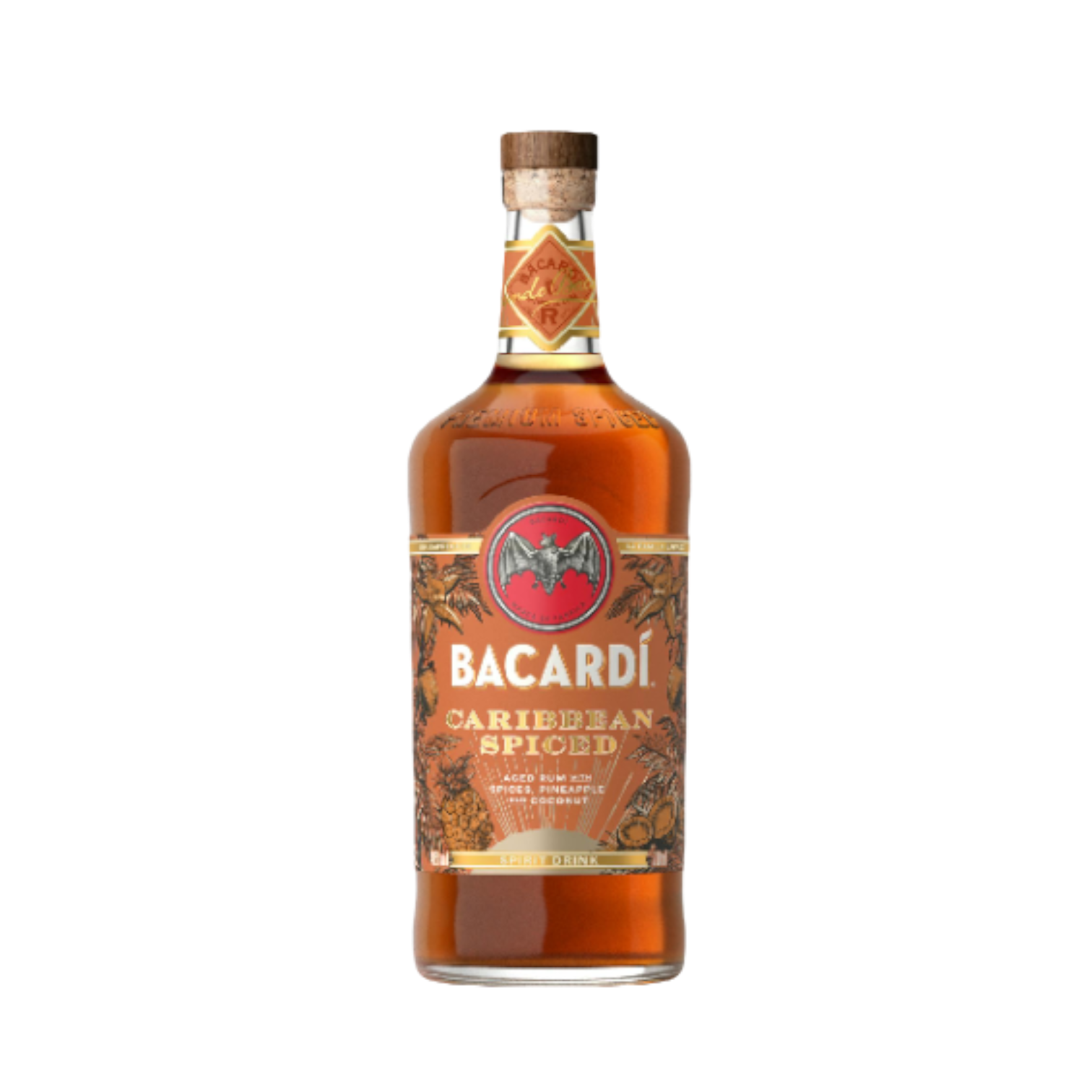 Bacardi Caribbean Spiced Rum 700ml main image 0